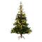 6ft. Pre-Lit Idaho Mixed Fir Artificial Christmas Tree, Warm White LED Lights